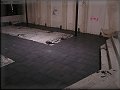 pokládka dlažby v sále modlitebny sboru 
17.4.2009 